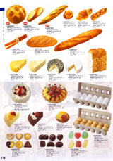 フェイクフード　イミテーション パン・パン　チーズ　キャンディ　卵画像
